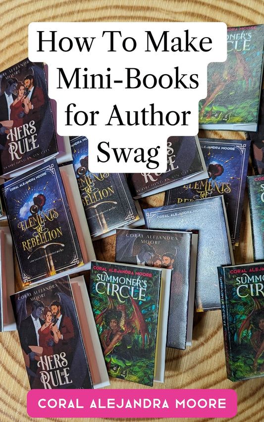 How to Make Mini-Books for Author Swag eBook